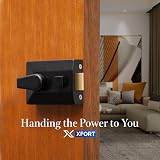 XFORT Polished Brass Rack Bolt Security Kit Oval Turn Knob 55mm Bolt Extra Lock view 6