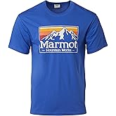 MARMOT Men's MMW Gradient Short-Sleeve Tee - Screen Printed Graphic on Soft, Breathable, Eco-Friendly Cotton/Poly Blend