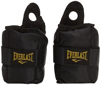 Everlast Erwachsene Boxartikel Ev2754Bk Ankle/Wrist Weights 2.5Lb Each, 057196 0300