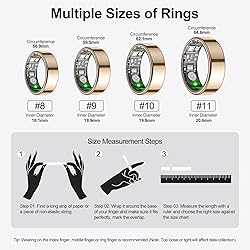 Temdan Smart Ring (2025 Upgraded), Wearable Fitness