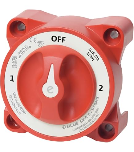 Amazon.com: Perko 9602DP Locking Main Battery Switch : Sports