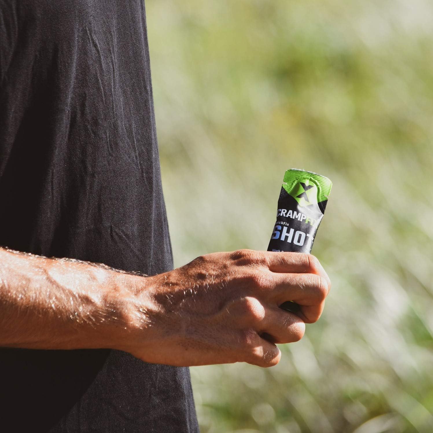 CrampFix Sports Shot, Prevents and Relieves Muscle Cramps, Leg, Calf, Hamstring Cramps, 9 Pack Easy Carry Sachet Shots, All Natural Raspberry: Health & Personal Care