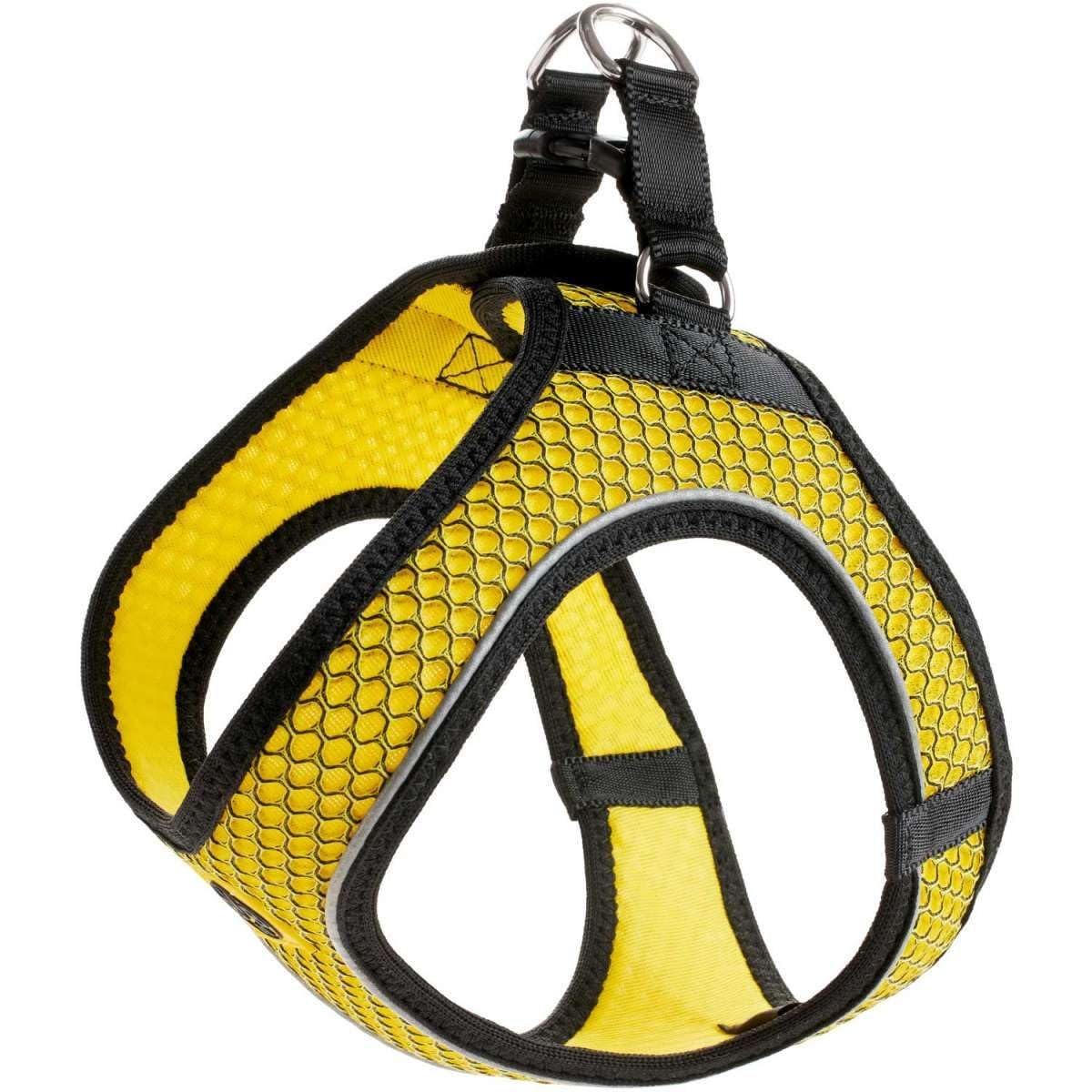 HUNTER HILO COMFORT BVB Dog Harness with 3D Mesh Material Reflective S-M Yellow