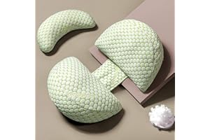 LUVUOKYE Pregnancy Pillow for Sleeping, Pregnancy Body Pillow for Pregnant Women Maternity Pillow Wedge, Detachable and Adjustable Double-Sided with Pillow Cover Support for Pregnancy Belly/Back Support
