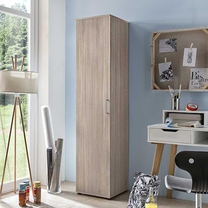 Pharao24 Schrank in Eiche Sonoma 40 cm breit Breite 50 cm