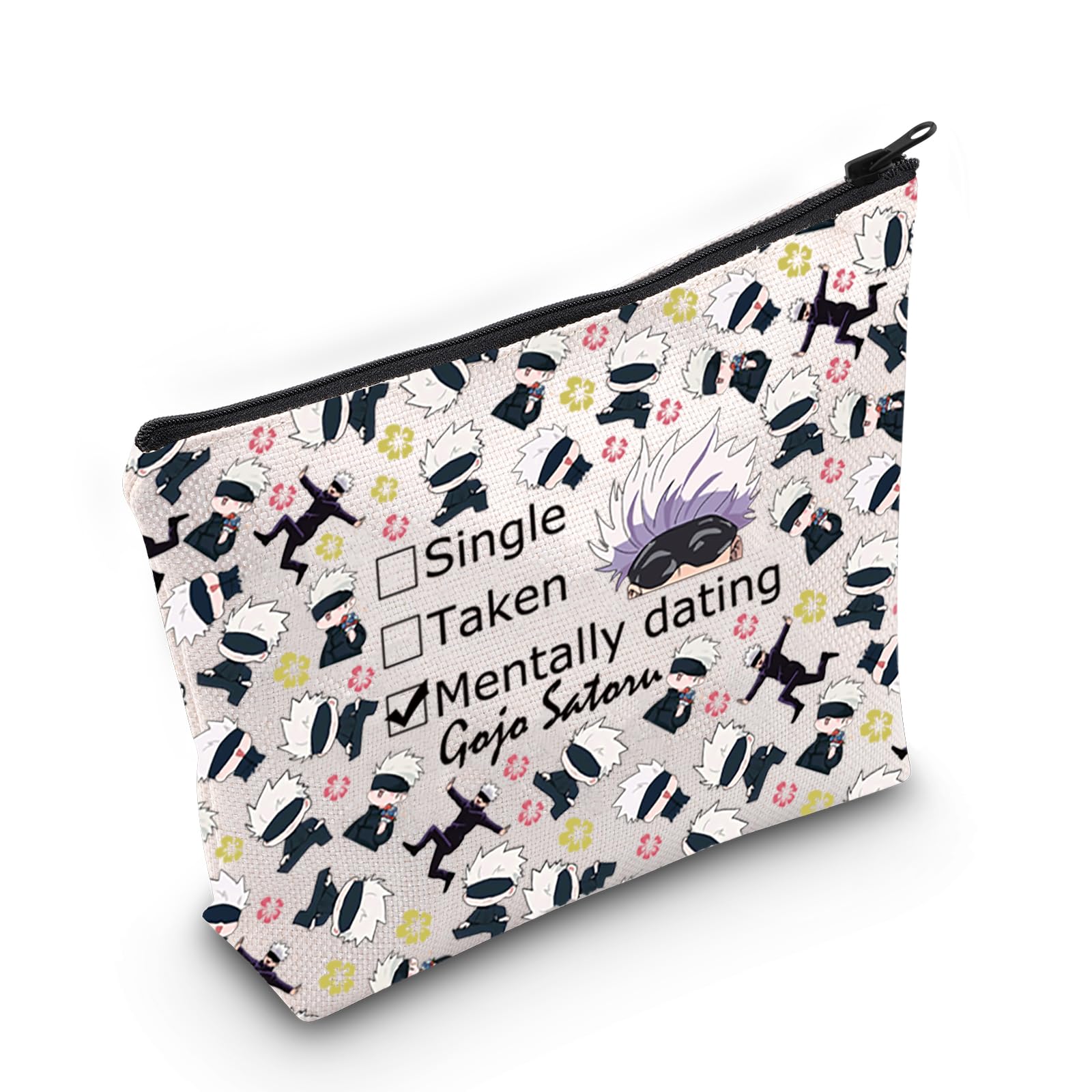 Generic JJK Anime Inspired Gift SG Cosmetic Bag JJK Anime Lover Gift JJK Anime Themed Gift (Taken Bag)