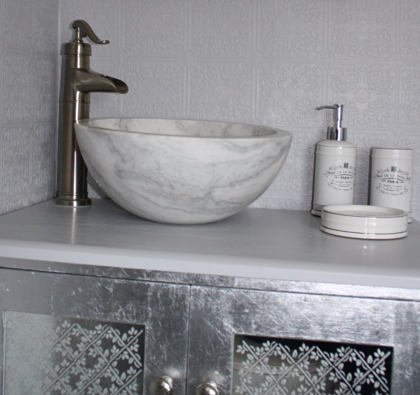 Small White Marble Vessel Sink Amazon