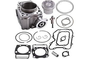 WAVERSPEED maXpeedingrods Cylinder Piston Top End Kit 92mm for Polaris Ranger Sportsman Scrambler 500 1996-2012, 3087221 3085526 3085634