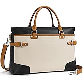 BOSTANTEN Briefcase for Women Leather Laptop Bag 15.6 inch Computer Messenger Office Business Work Tote