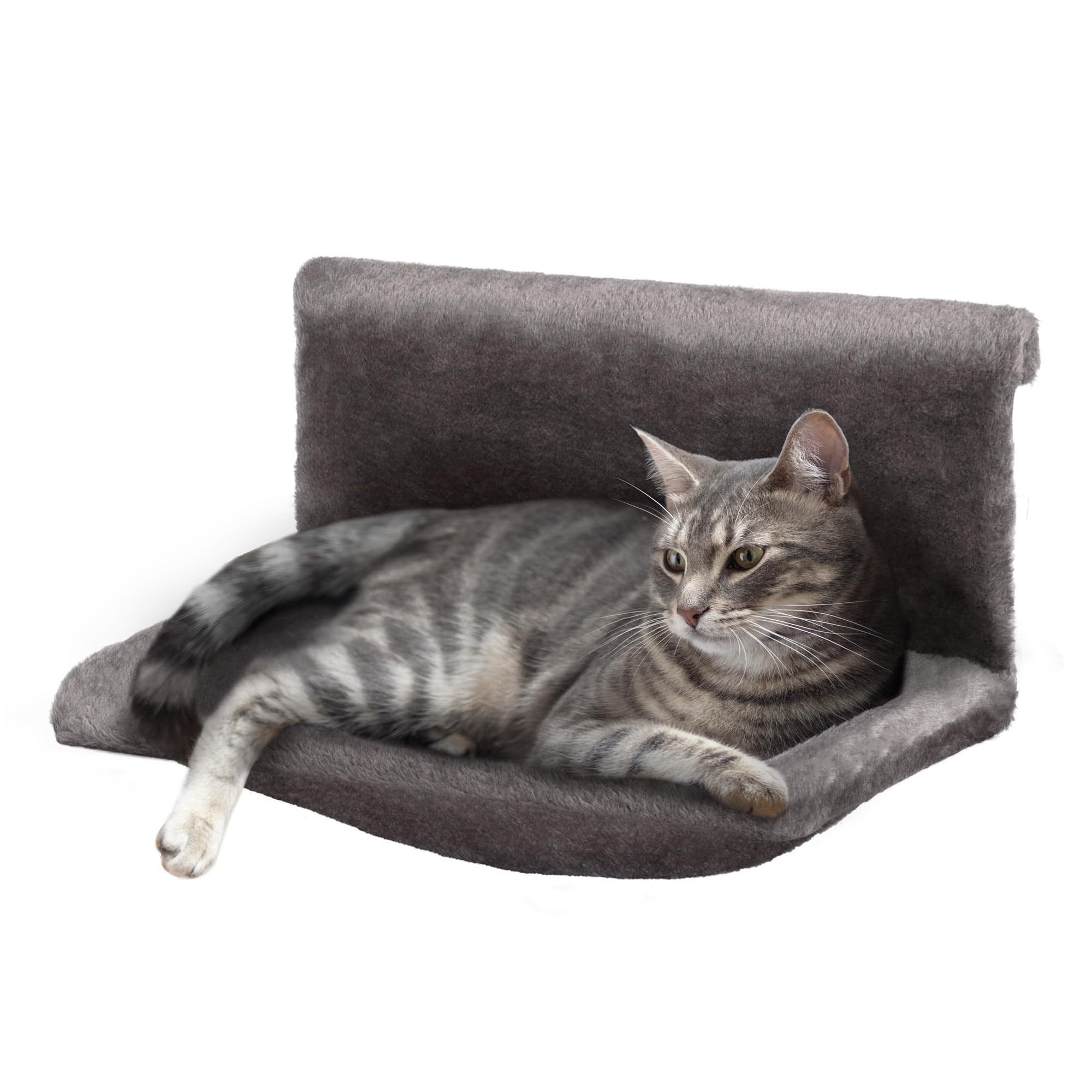 Petlicity Warm and Cosy Pet Cat and Dog Radiator Bed (Grey)