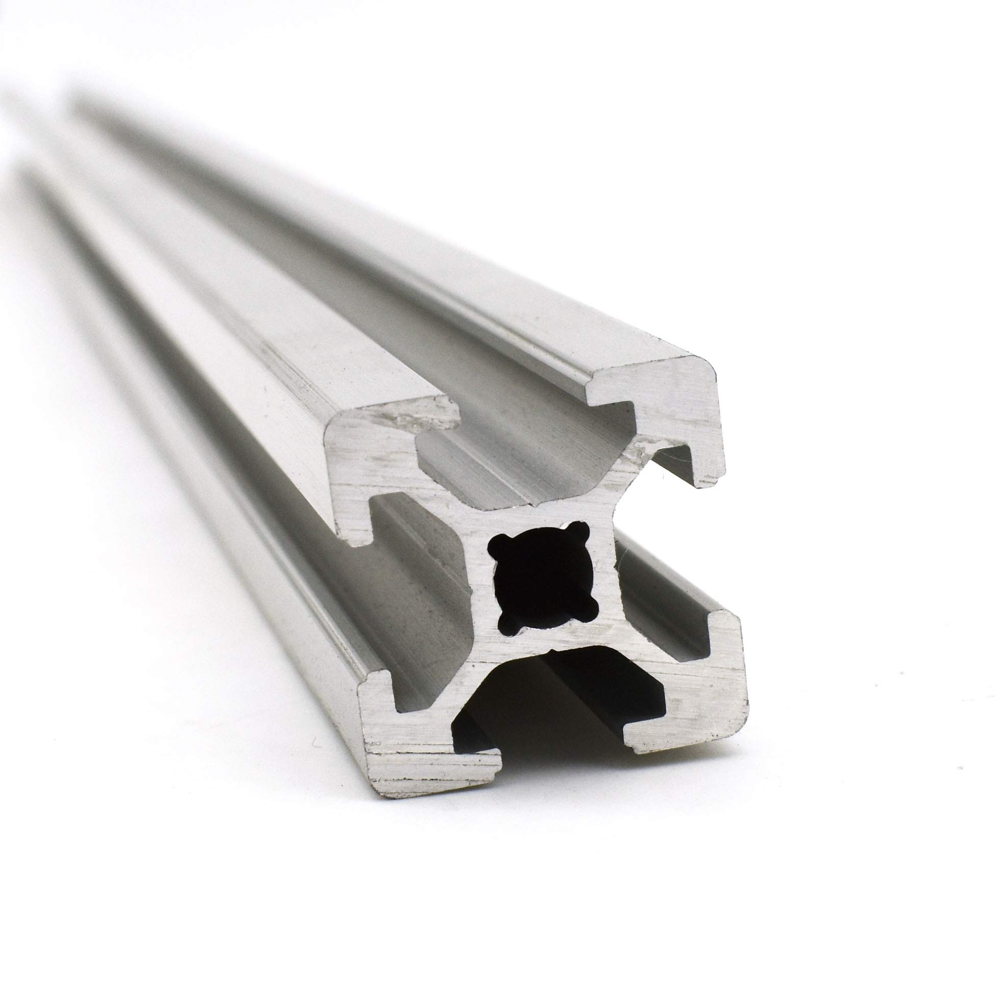 1 Piece Strut Profile Aluminium Profile Groove 6 20 x 20 Cut 400 mm