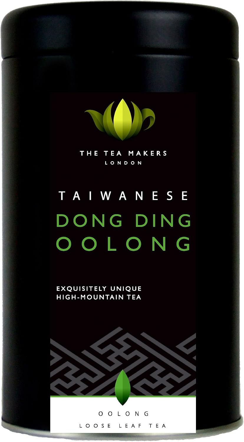 The Tea Makers Of London Taiwanese Dong Ding Oolong 100g Caddy Amazon
