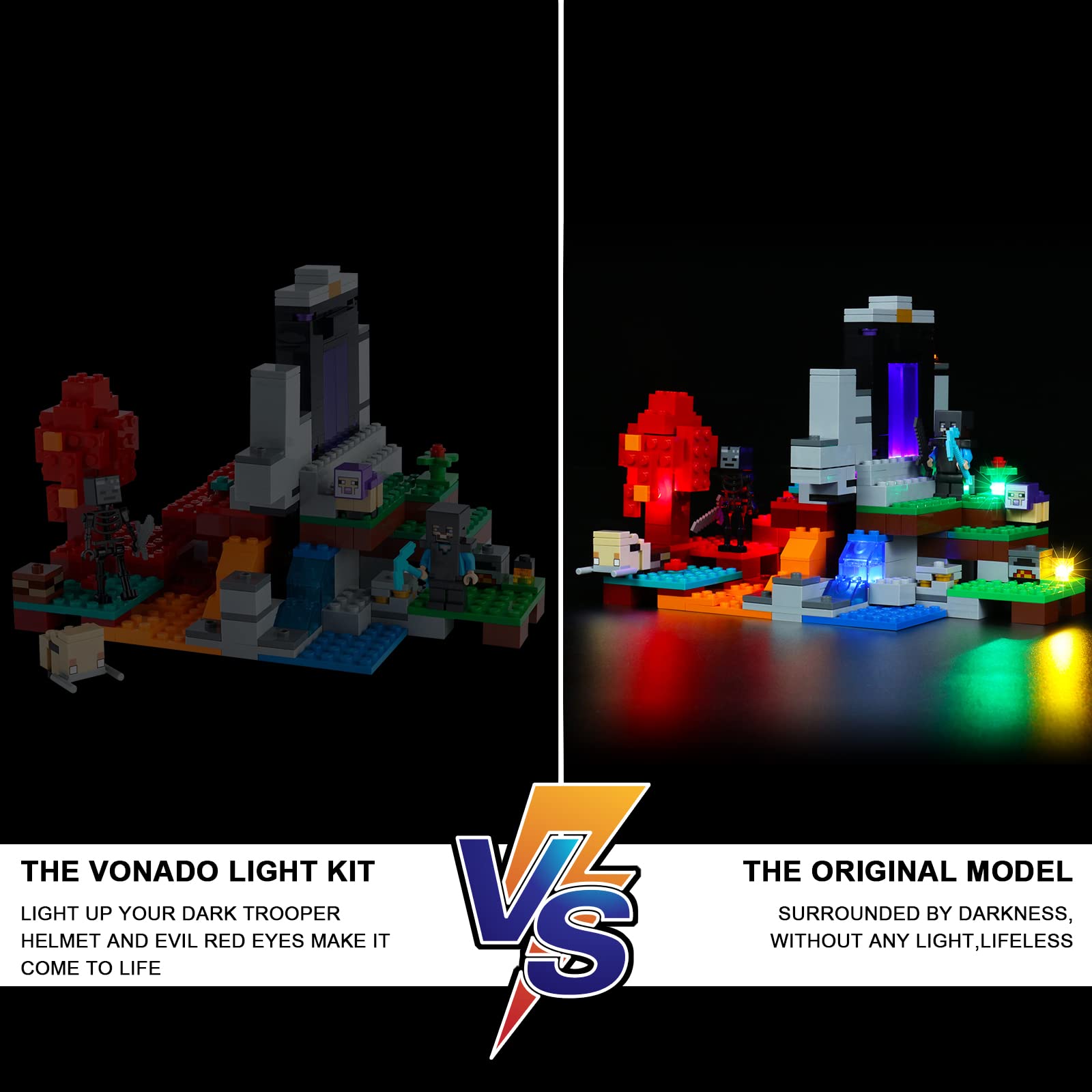 Mua VONADO LED Light Kit Compatible with Lego The Ruined Portal 21172 ...