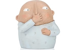 suruim Original Vulgar Figurine Bathroom Decoration Children's Nose Creative Funny Cute Sculpture 6 inches high，Toilet Decorative Ornaments