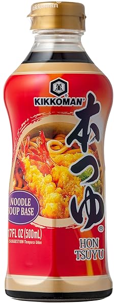 KIKKOMAN HON TSUYU SOUP BASE KOIDASHI, 17 FL OZ (PACK OF 3)