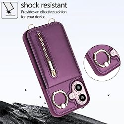 Jcxtrombulous Crossbody Wallet Case for iPhone 16