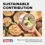 tesa ULTRA STRONG PAPER Tape 25m x 50mm Glass Fibre Reinforced Packing Parcel view 6