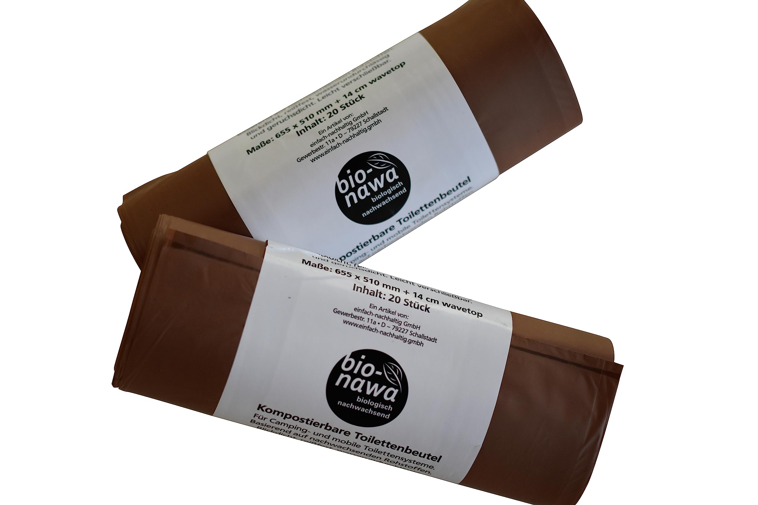 Pack of 40 toilet bags for BioBag BioToi