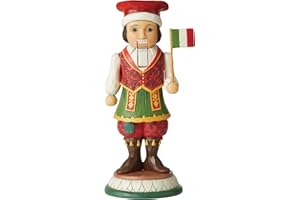 Enesco Jim Shore Heartwood Creek Christmas Around The World One Dream Italian Nutcracker Figurine, 9.75 Inch, Multicolor