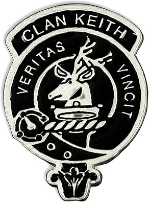 Amazon Com Scots Highland Keith Clan Crest Mini Badge Jewelry