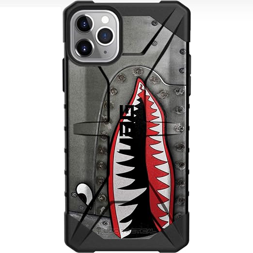 Amazon Com Uag Apple Iphone 12 Iphone 12 Pro 6 1 Screen Limited Edition Case Urban Armor Gear By Ego Tactical P 40 Tigershark Jaws Teeth Warthog