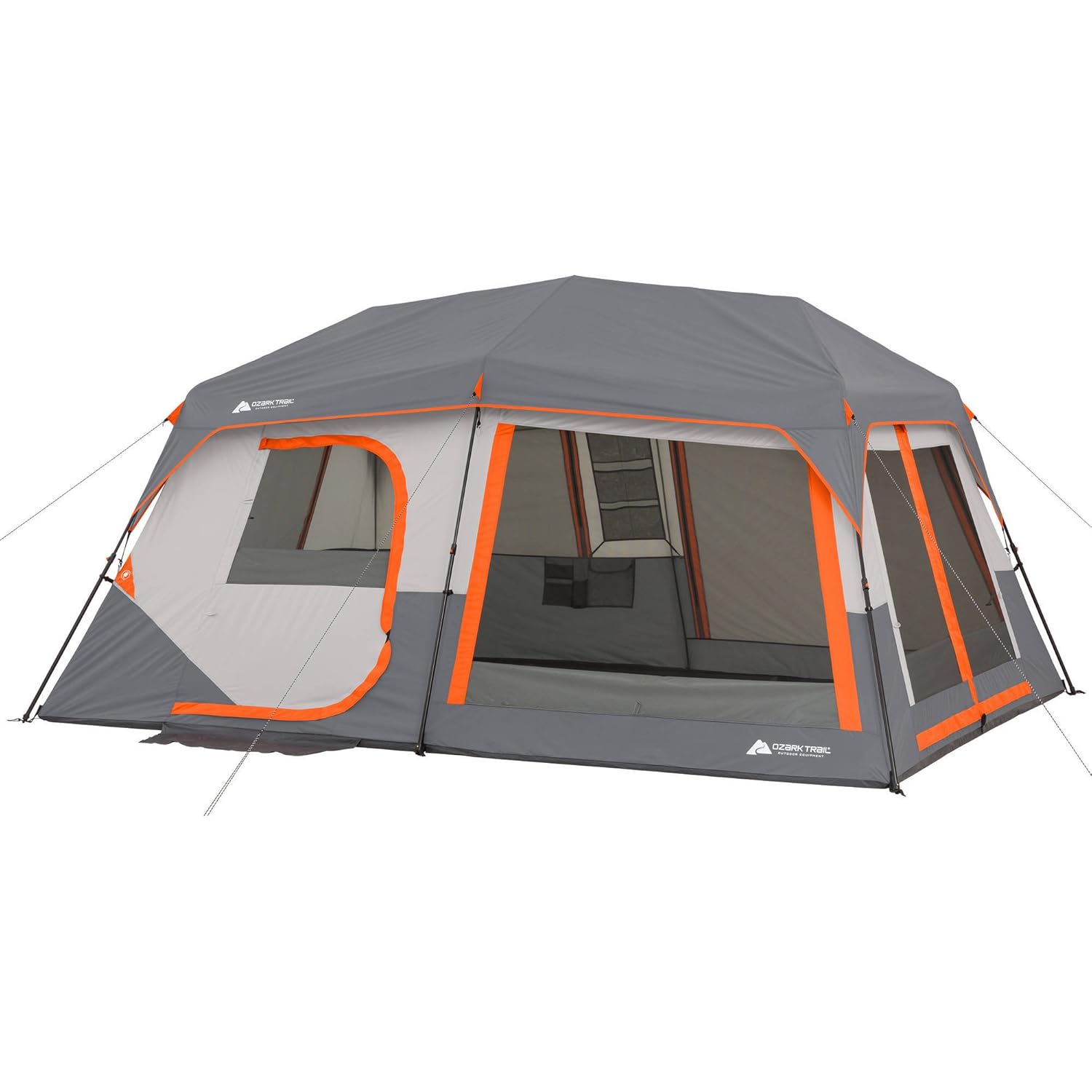 Amazon Com Ozark Trail 10 Person Instant Lighted Cabin Tent
