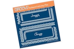 Clarity Stamps Tina's Spiritual Strength Plaque carrée Groovi Format A5