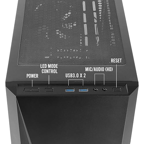 Antec Dapper Dark Phantom DP301M Black Steel/ARGB Lighting