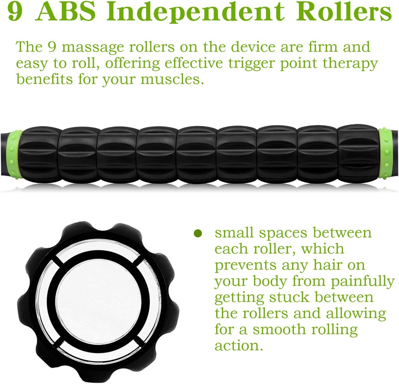 Muscle Roller, Massage Roller Stick for Athletes, Help Reducing Muscle Soreness Cramping Tightness Leg Arms Back Calves Muscle Massager: Health & Personal Care
