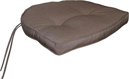 Ploß PremiumSitzkissen New Orleans in Cappuccino Stuhlauflage