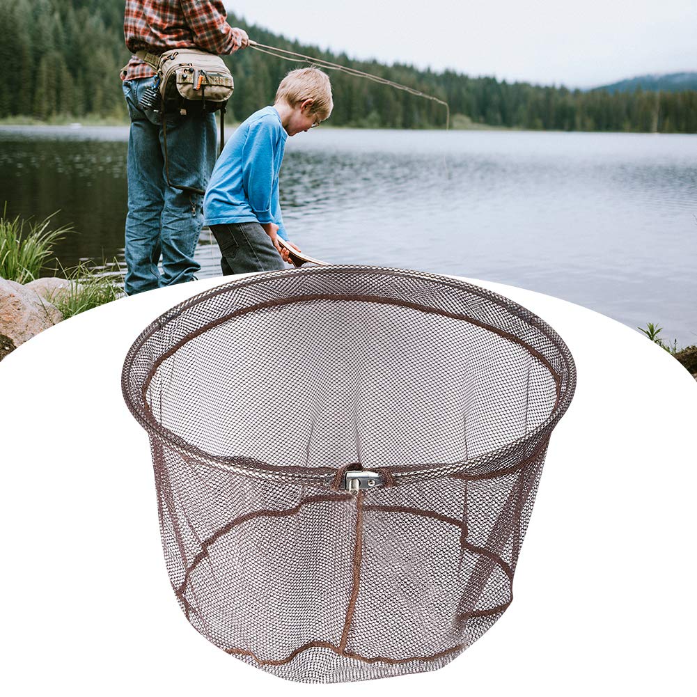 Folding Landing Net Head, Quick Dry Multi-Functional Water Immersion Net for Sea River Lake Boat Fishing Gift for Family and Kids
