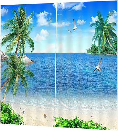 Fenetres de la maison plage