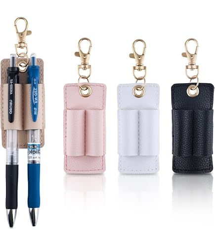 Retractable Pull Pen & Pencil Holder – Heavy-Duty Belt Clip Key Ring Chain Reel, Anti-Theft Wire Rope, For Surveyors, Carpenters & Construction