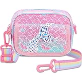 Kejea Girls Purse for Kids Age 3-12 - Purse for Little Girl Gifts, Crossbody Bag