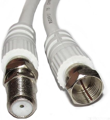 CONNETTORE GIUNZIONE VOLANTE Per Cavo Antenna TV Giunto Di Ricambio X - Foto 11