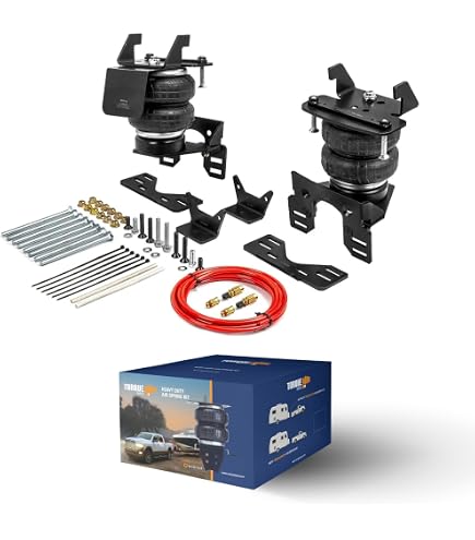 Rear Air Suspension Helper Kit For Ford F-250/F-350 Super Duty (2011-2016) – Anti-Sag Load Support System