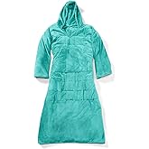 Ella Jayne - 10lb Weighted Hoodie Snuggle, 100% Fleece Weighted Wearable Blanket Hoodie for Adults & Teens, Glass Bead Fill