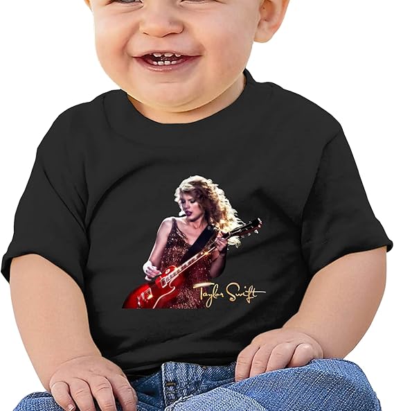 Amazon Co Jp Taylor Swift Redテイラー スウィフト レッド Tシャツ ベビー服 半袖 丸襟 かっこいい 新生児 ベビー 子供服 夏 肌着 ふんわり 男女の子兼用 子供の日 プレゼント 誕生日 ギフト 約6ヶ月 2歳 服 ファッション小物