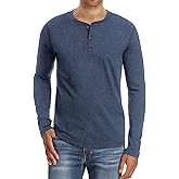 Sailwind Mens Henley Long Sleeve T-Shirt Cotton Casual Shirt