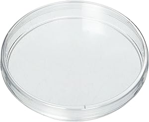 100mmx15mm Sterilized Petri Dishes with Lids,10 Pack