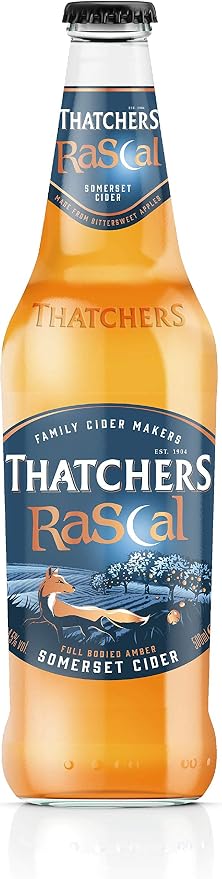 Thatchers Old Rascal Cider, 12 x 500 ml: Amazon.co.uk: Grocery