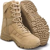 Altama Unisex Vengeance SR 8" Side-Zip Lightweight Leather Boots | Full Grain, Textile Lining &amp; Gusseted Tongue