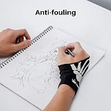 HUION Skeleton Glove for Graphics Tablet Right Hand Anti-Fouling 1 Unit view 5