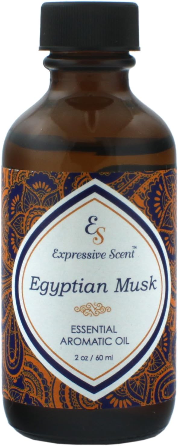 6 Pack Egyptian Musk 2oz Scented Home Fragrance Essential Oil By Expressive Scent