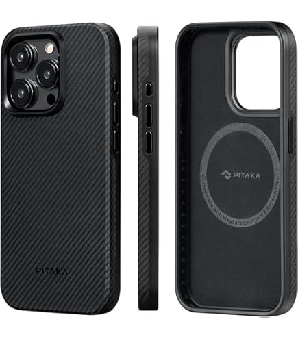 Amazon.com: pitaka Case for iPhone 15 Pro Compatible with MagSafe