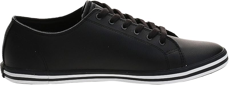 fred perry kingston leather black