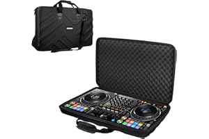 LVKAYCE DJ Case - 28.8"x16"x4.3" - Fits Pioneer DJ Controller DDJ-1000,DDJ-1000SR,DDJ-FLX10 - Hard Shell Traveling Case - EVA Protection - For DJ Equipment