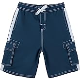 Kanu Surf Boys' Barracuda Quick Dry UPF 50+ Beach Swim Trunk