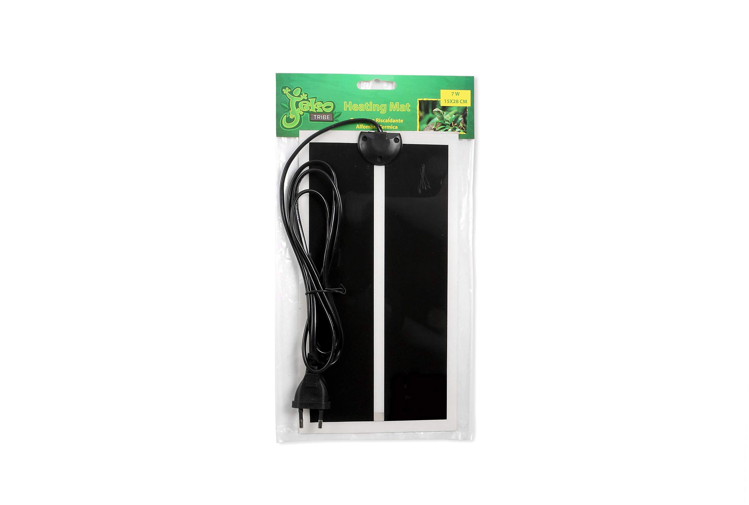 Reptile Heating Mat Removable and Adjustable 7W 28 x 15 cm for Snakes Lizards Amphibious Turtles Jekotribe