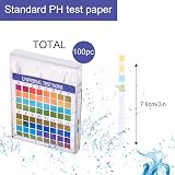Faumsut 100Pcs pH Test Strips 0-14 for Water & Soil Testing Kit view 2